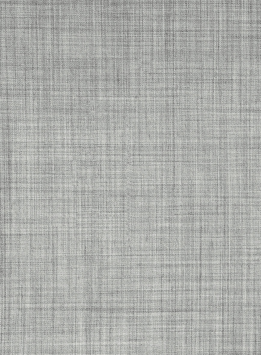 Marco Stretch Worsted Light Gray Wool Suit - StudioSuits