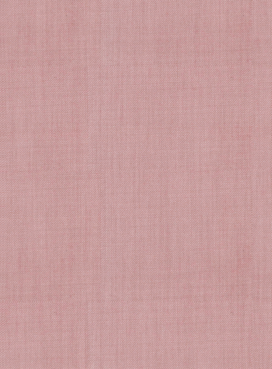 Marco Stretch Light Mauve Wool Pants - StudioSuits