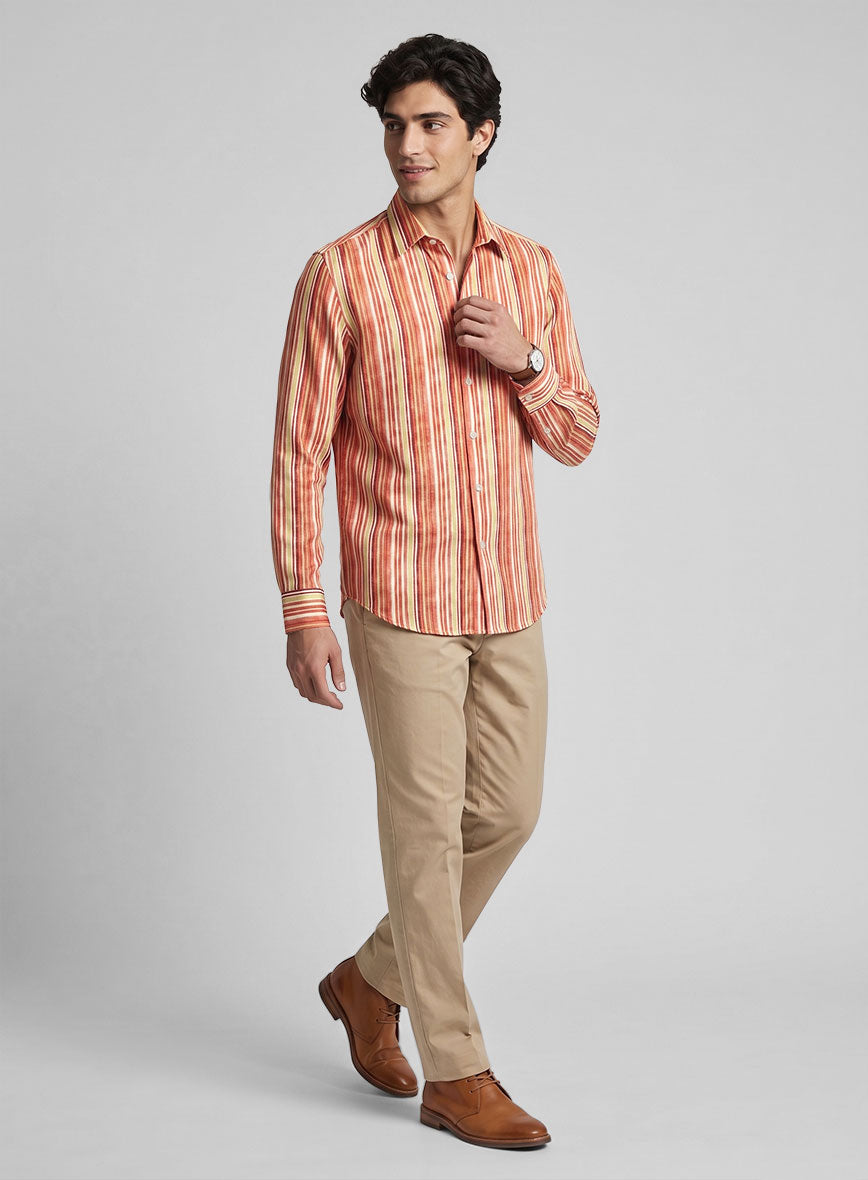 Marnel Silk Cotton Shirt - StudioSuits
