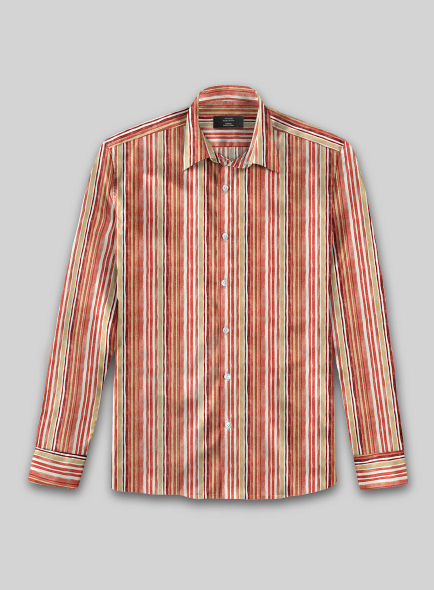 Marnel Silk Cotton Shirt - StudioSuits