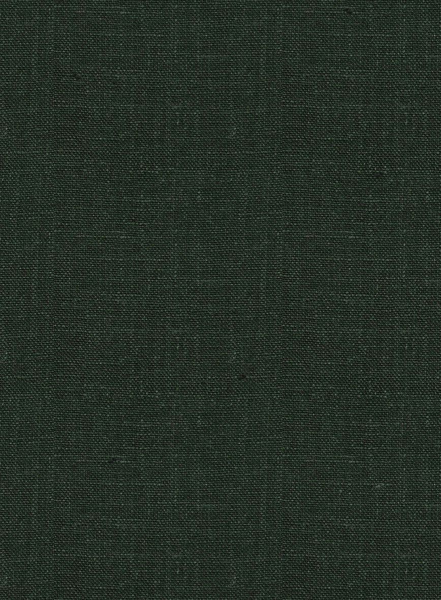 Martini Green Linen Newsboy Cap - StudioSuits