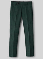 Martini Green Pure Linen Pants