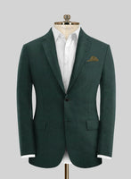 Martini Green Pure Linen Suit - StudioSuits