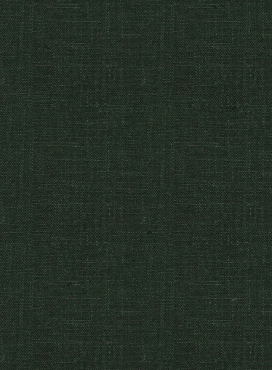 Martini Green Linen Pants - StudioSuits