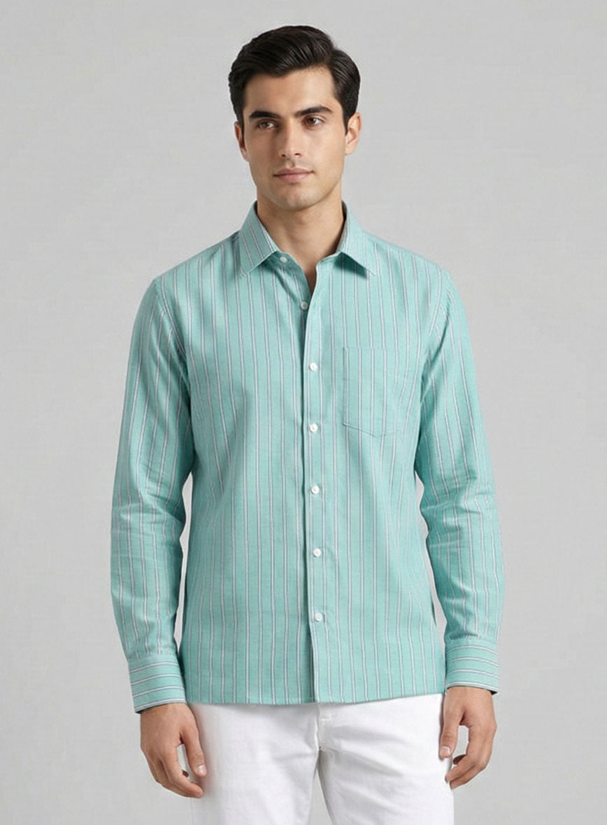 Meadow Track Cotton Shirt - StudioSuits