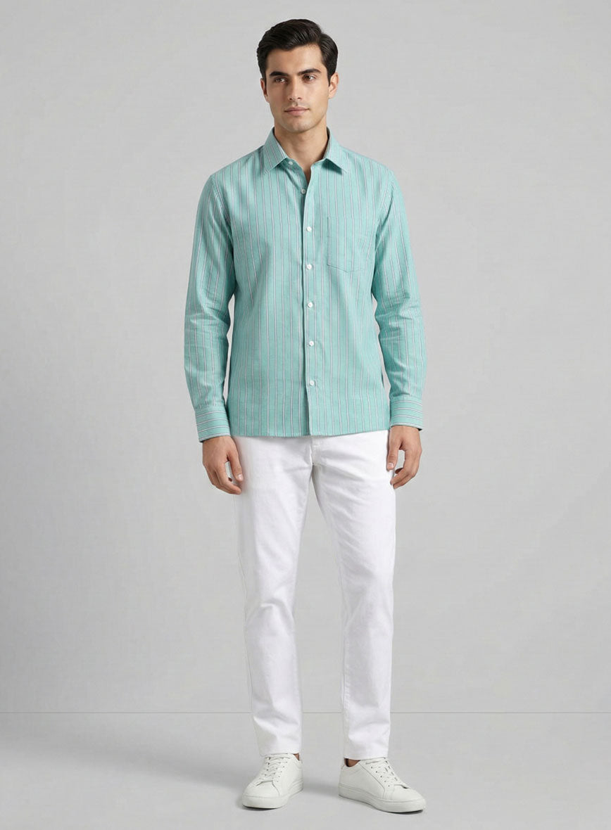 Meadow Track Cotton Shirt - StudioSuits