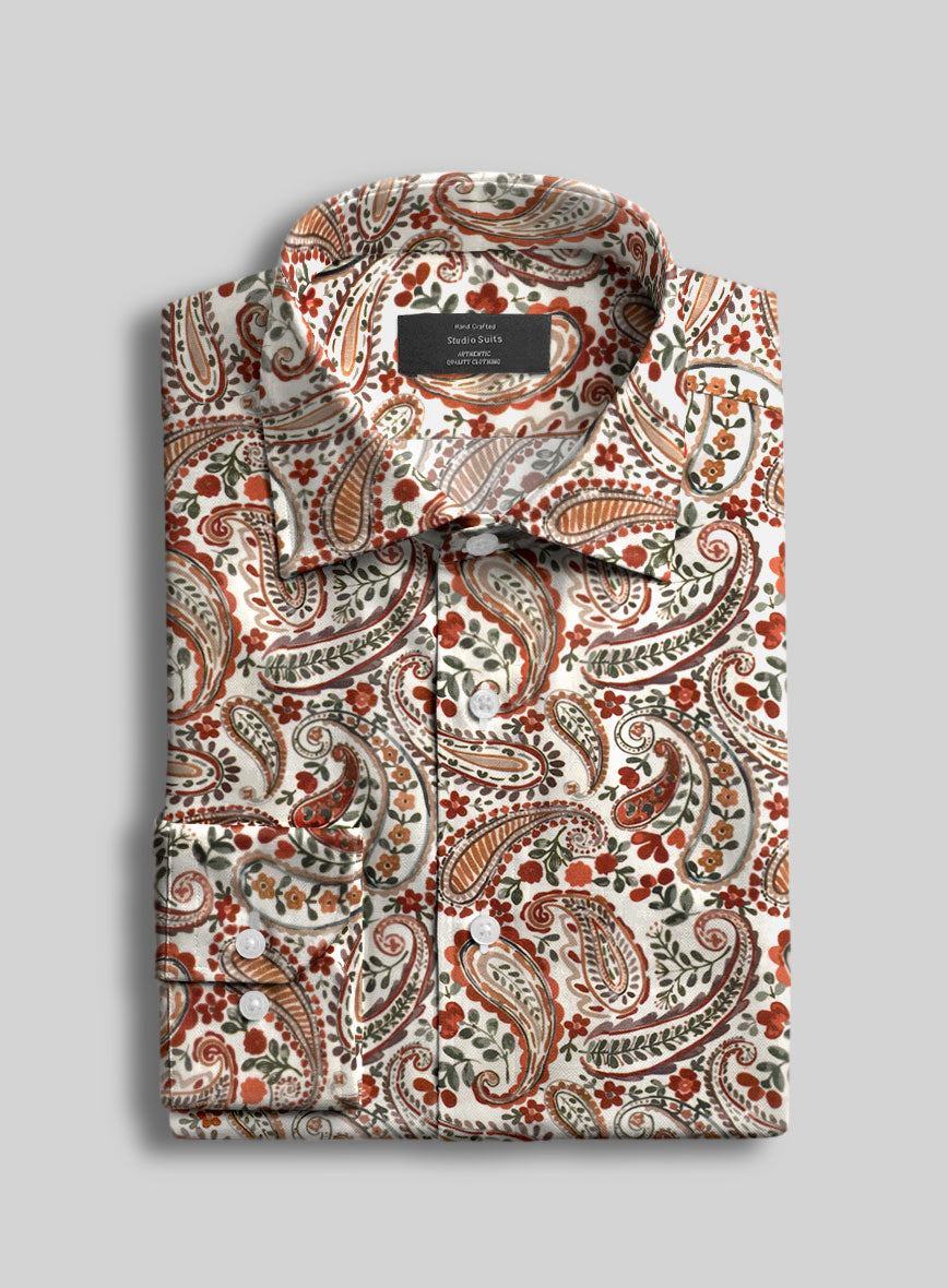 Medici Silk Cotton Shirt - StudioSuits