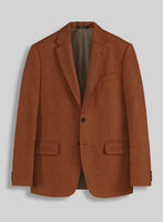 Melange Rust Tweed Suit - StudioSuits