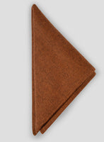 Tweed Pocket Square - Melange Rust - StudioSuits