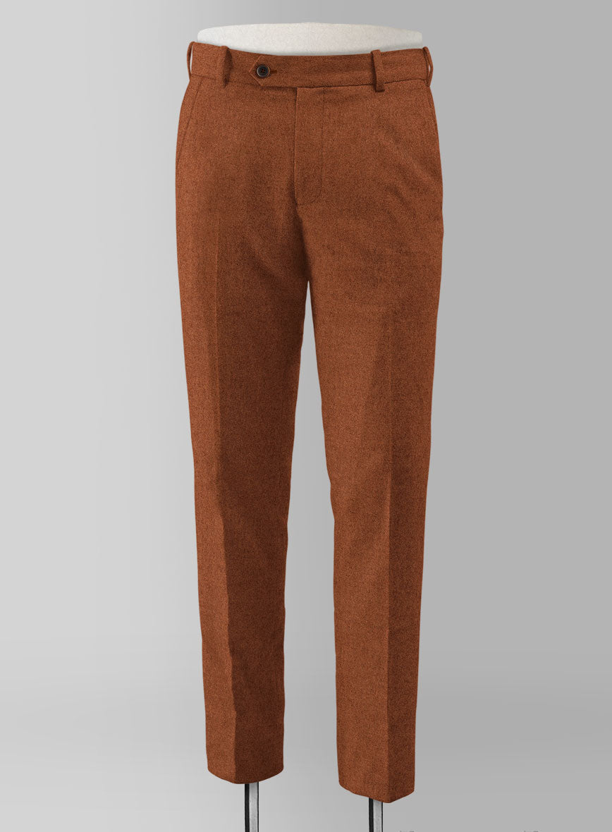 Melange Rust Tweed Suit - StudioSuits