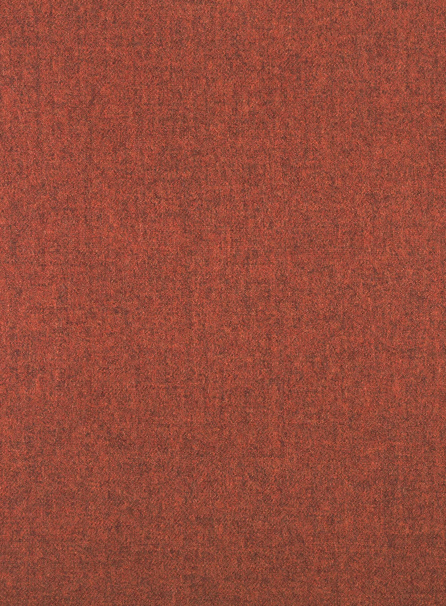Melange Titan Rust Tweed Pea Coat - StudioSuits