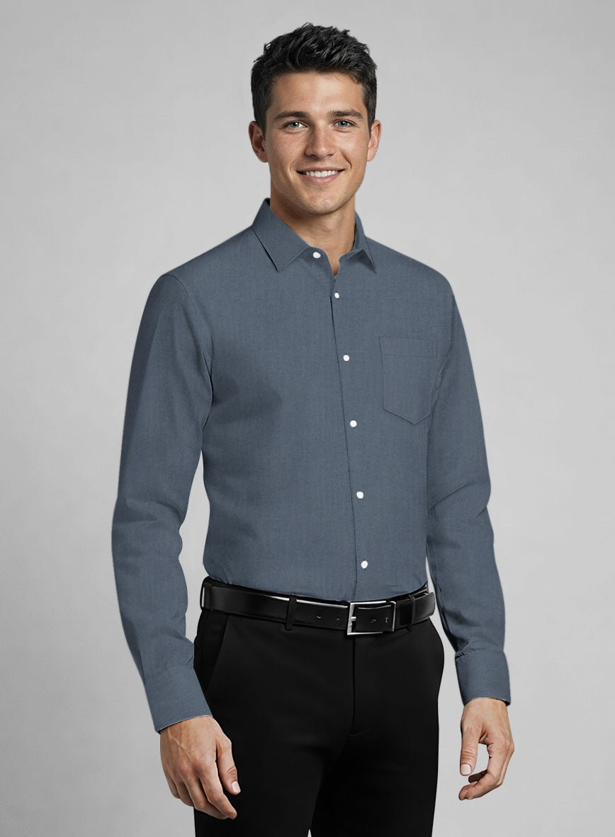 Meridian Cotton Lycra Shirt - StudioSuits