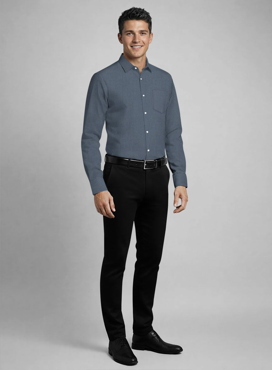 Meridian Cotton Lycra Shirt - StudioSuits