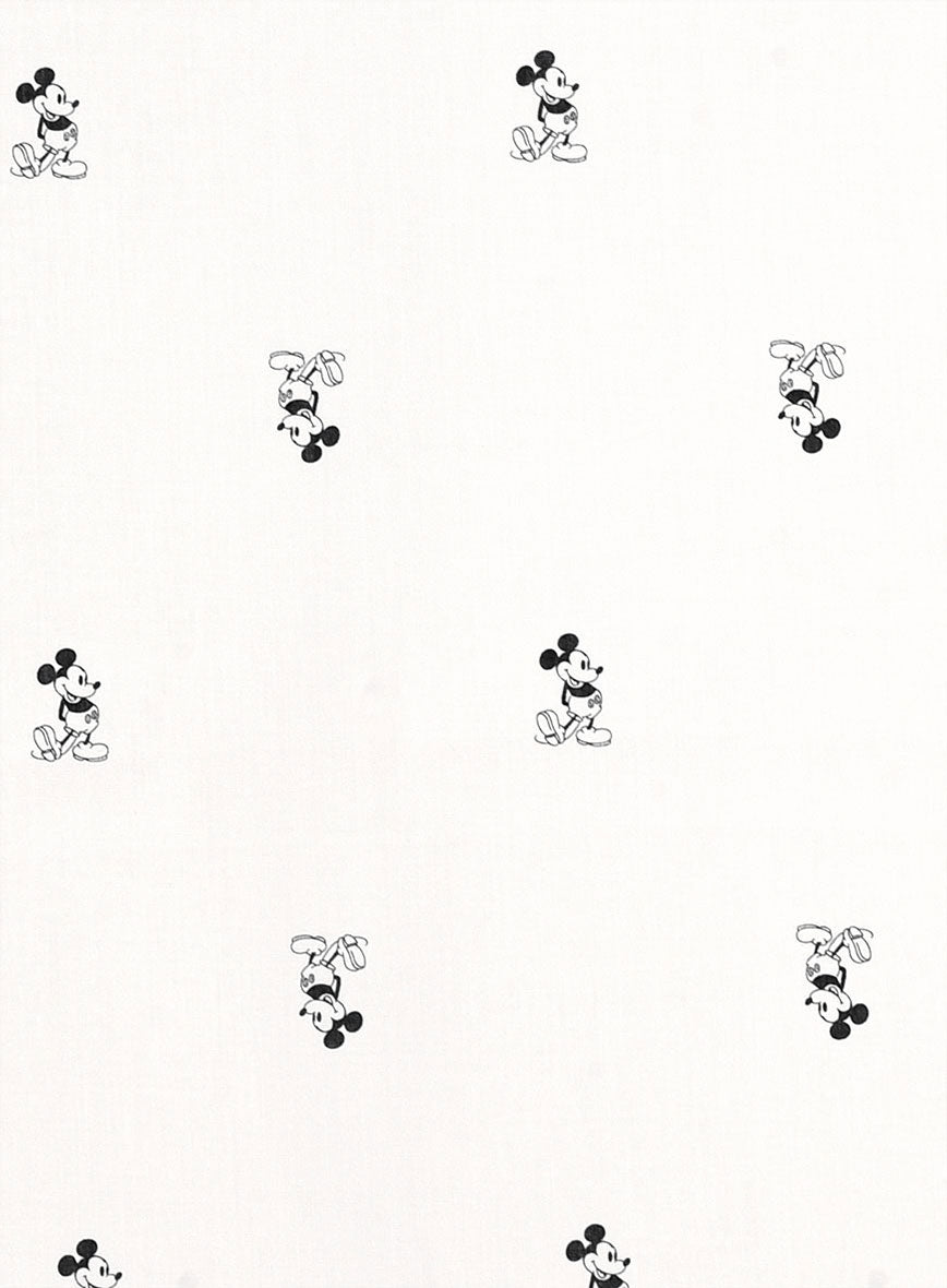 Mickey Motif Cotton Shirt - StudioSuits