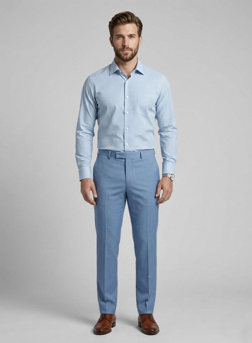 Micro Crest Cotton Shirt - StudioSuits