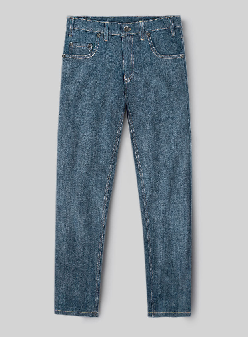 Mid Weight Light Blue Jeans - StudioSuits