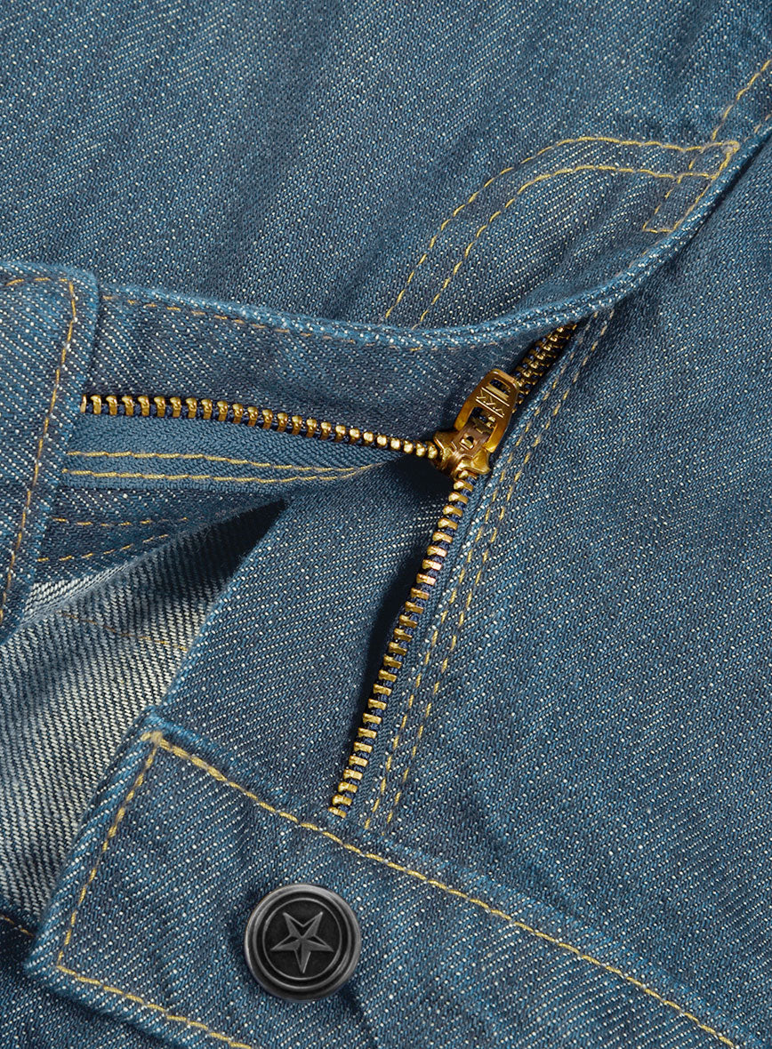 Mid Weight Light Blue Jeans - StudioSuits