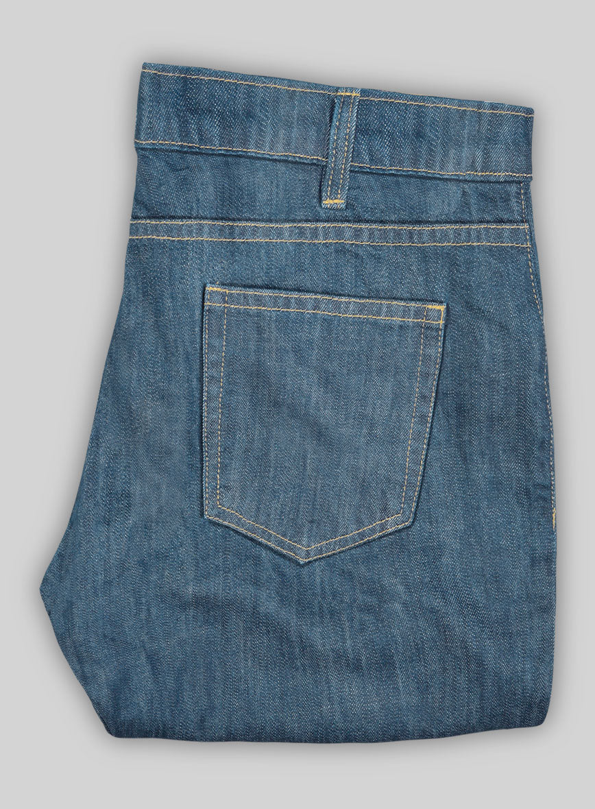 Mid Weight Light Blue Jeans - StudioSuits