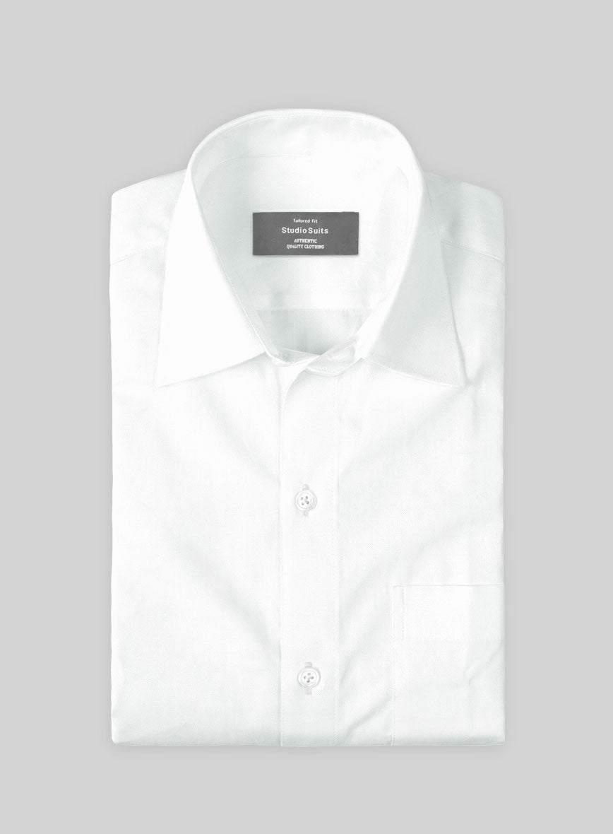 Mint Crest Cotton Shirt - StudioSuits