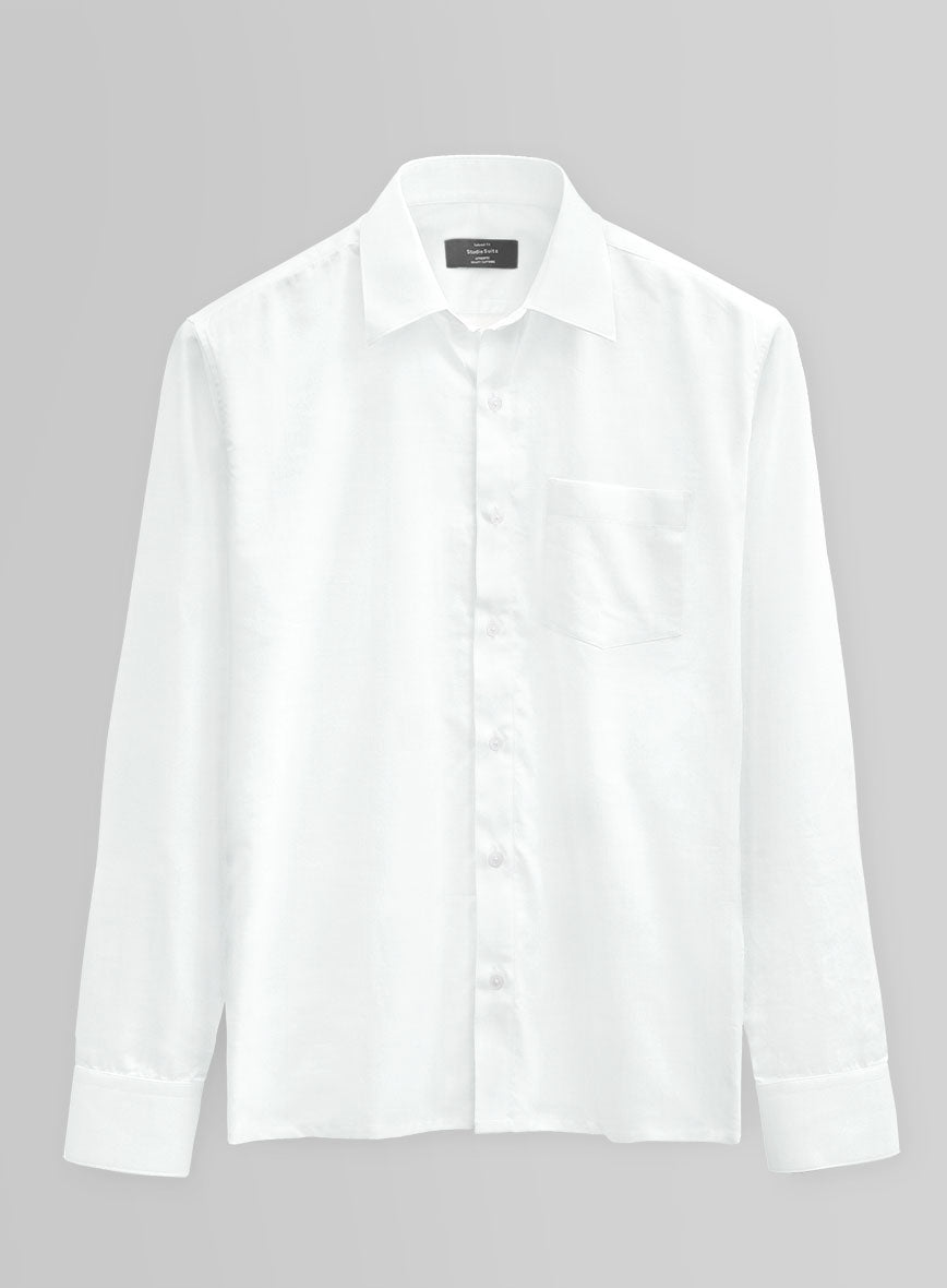 Mint Crest Cotton Shirt - StudioSuits