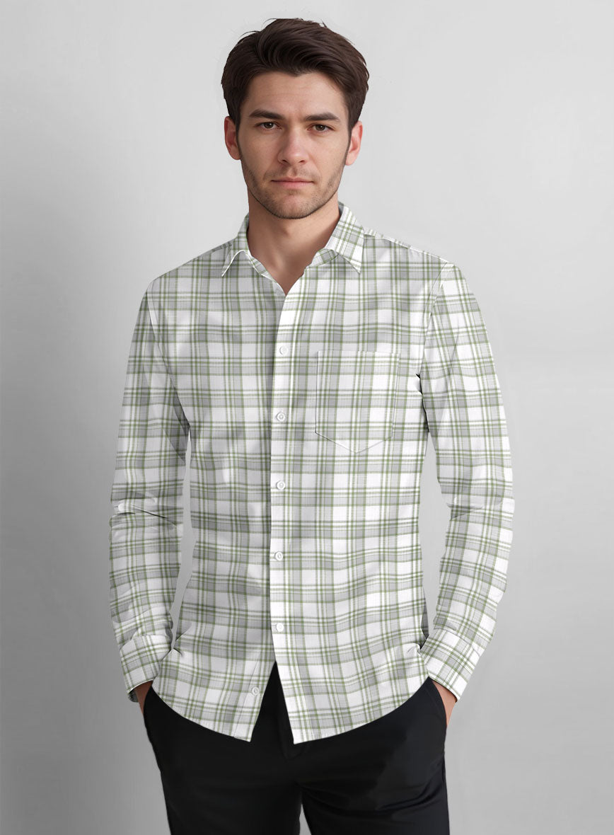 Mintfield Check Cotton Shirt - StudioSuits