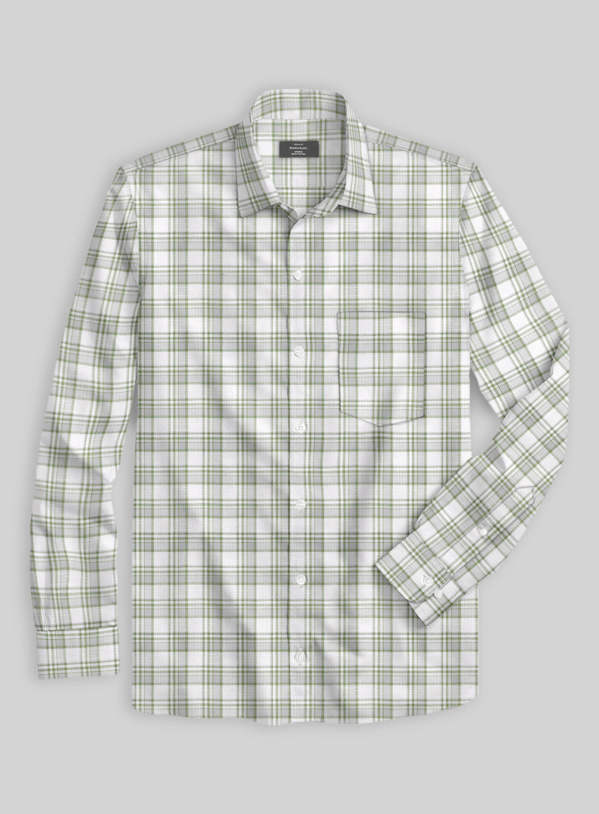 Mintfield Check Cotton Shirt - StudioSuits