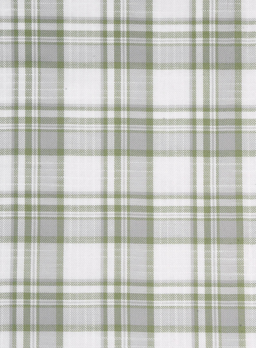 Mintfield Check Cotton Shirt - StudioSuits
