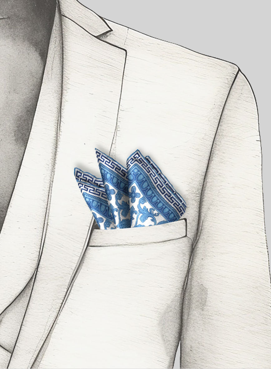 Miraggio Silk Pocket Square - StudioSuits