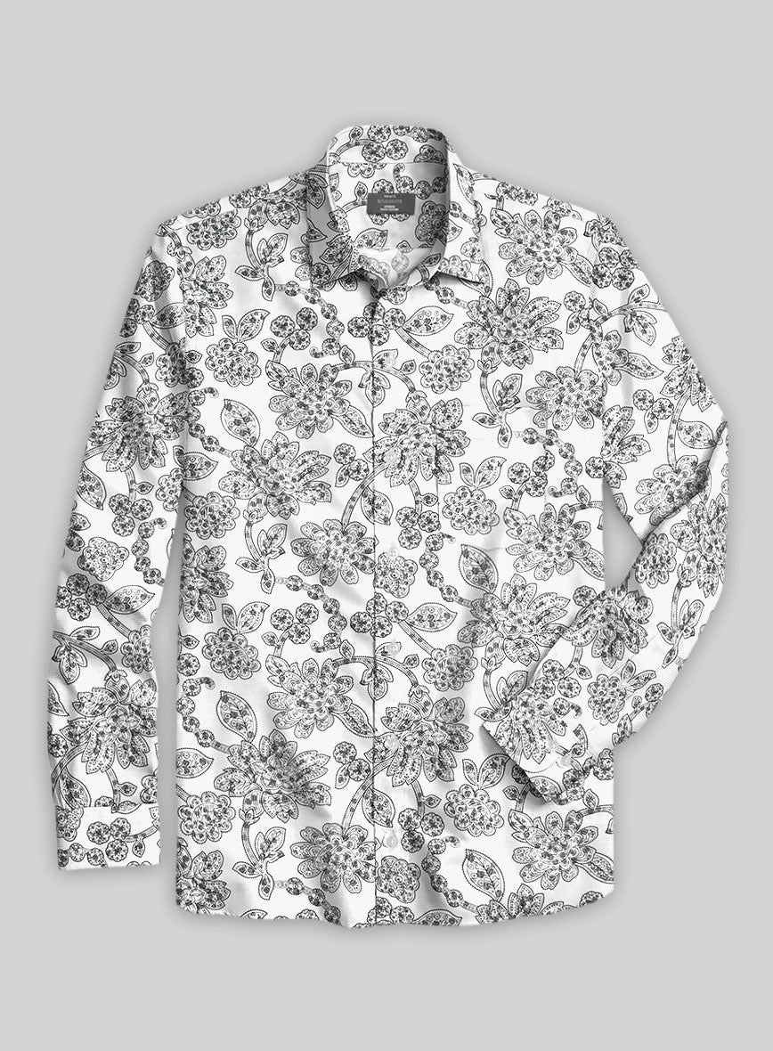 Monoflora Cotton Shirt - StudioSuits