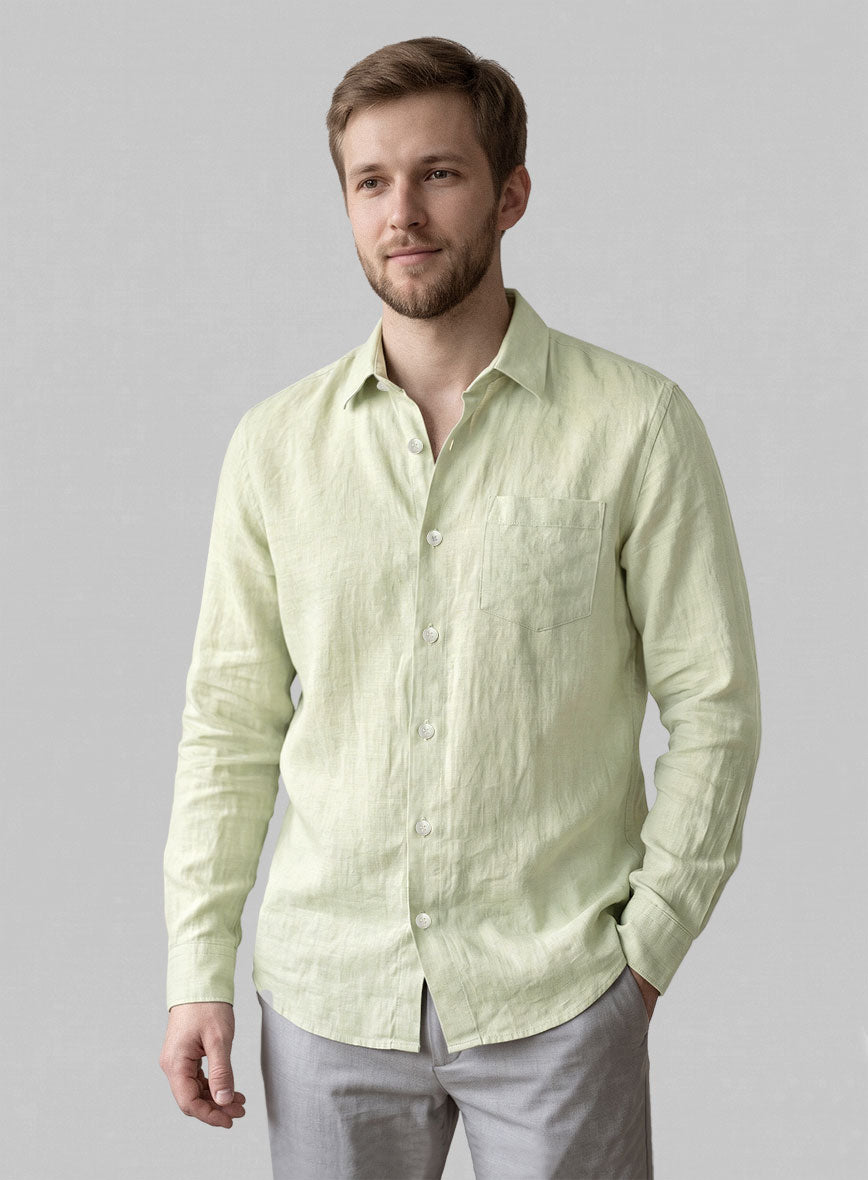 Moonstone Linen Shirt - StudioSuits
