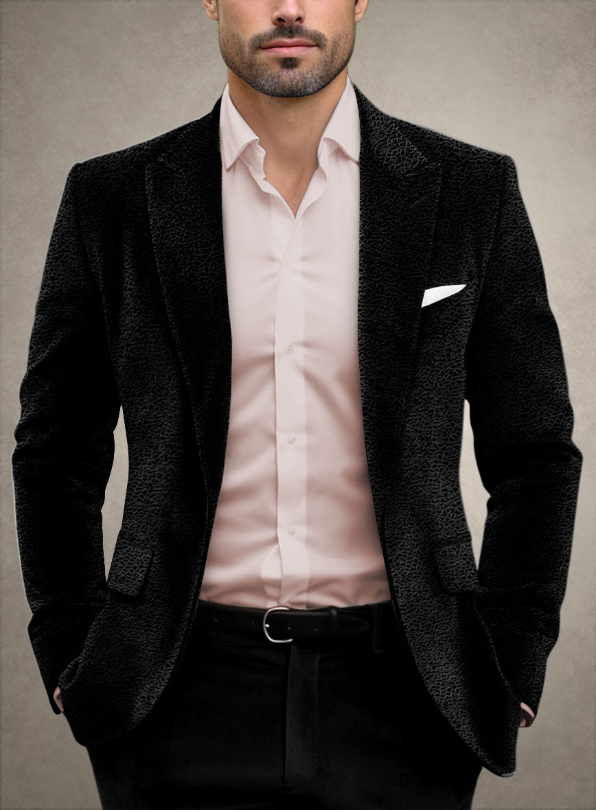 Mosaic Velvet Blazer â StudioSuits