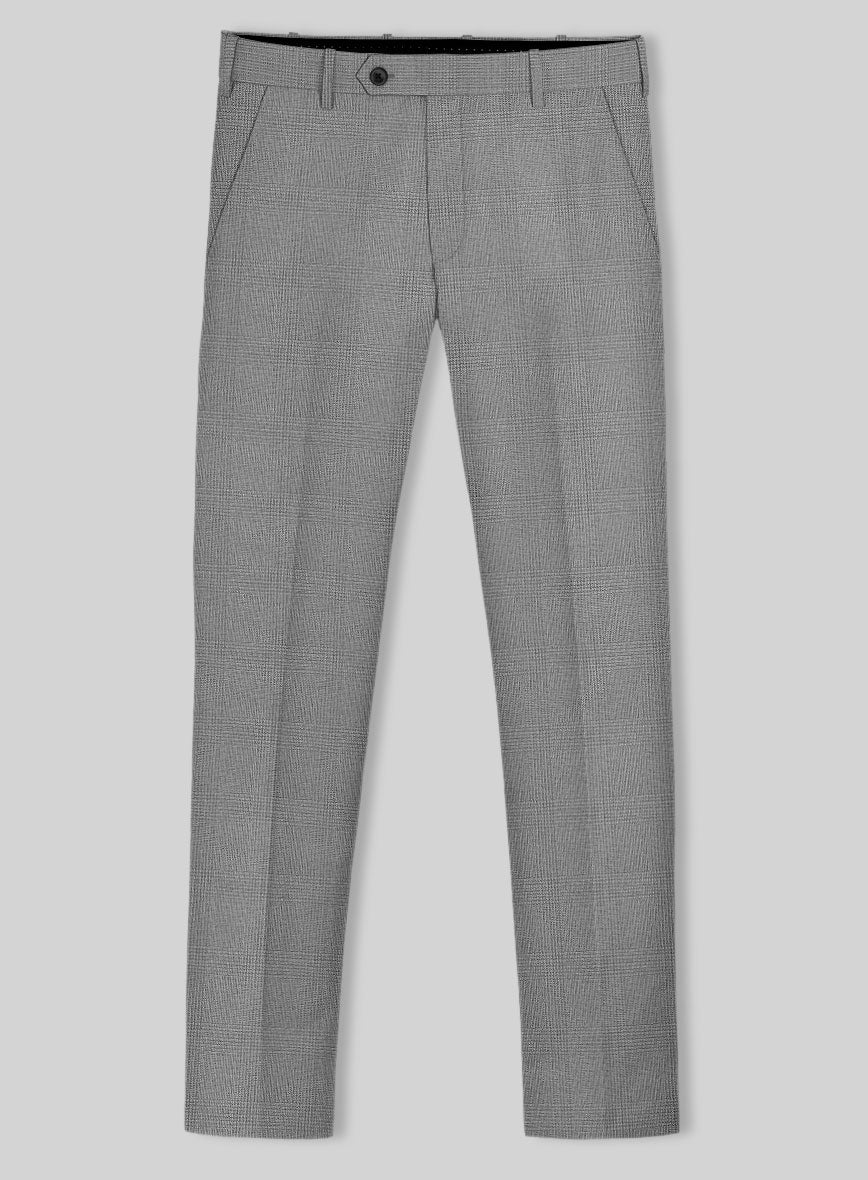 Muted Gray Glen Suit - StudioSuits
