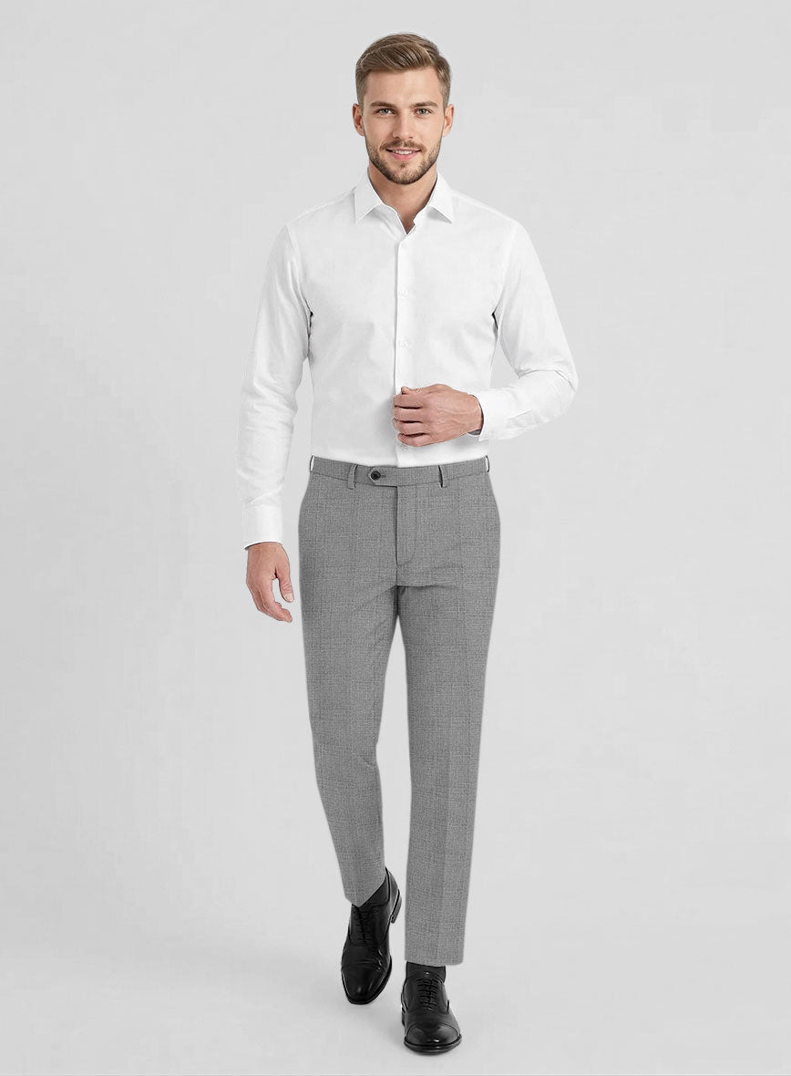 Muted Gray Glen Suit - StudioSuits