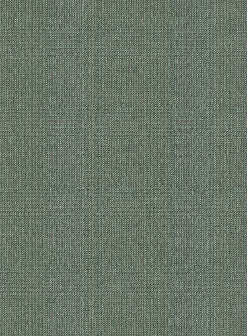 Muted Green Glen Pants - StudioSuits