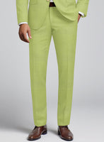 Muted Neon Green Suit - StudioSuits