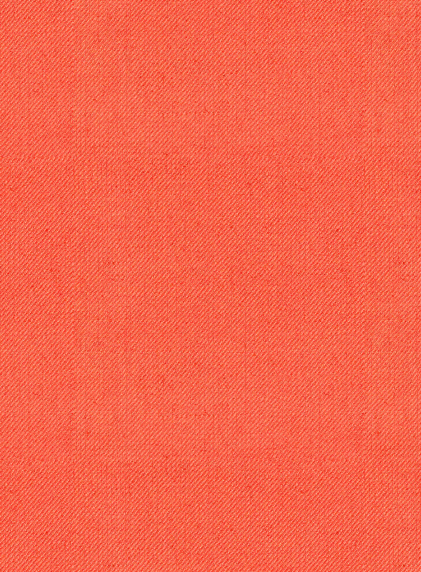 Muted Neon Orange Jacket - StudioSuits