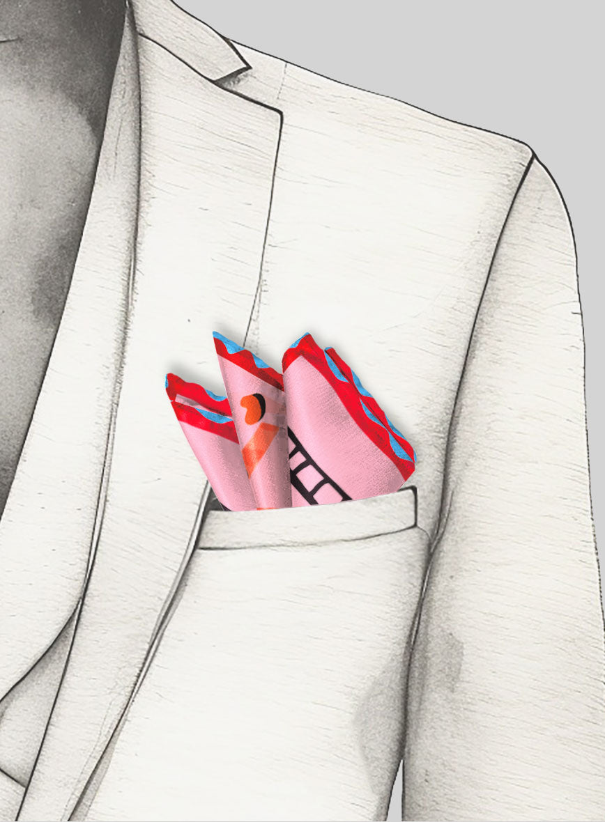 Mythara Silk Pocket Square - StudioSuits