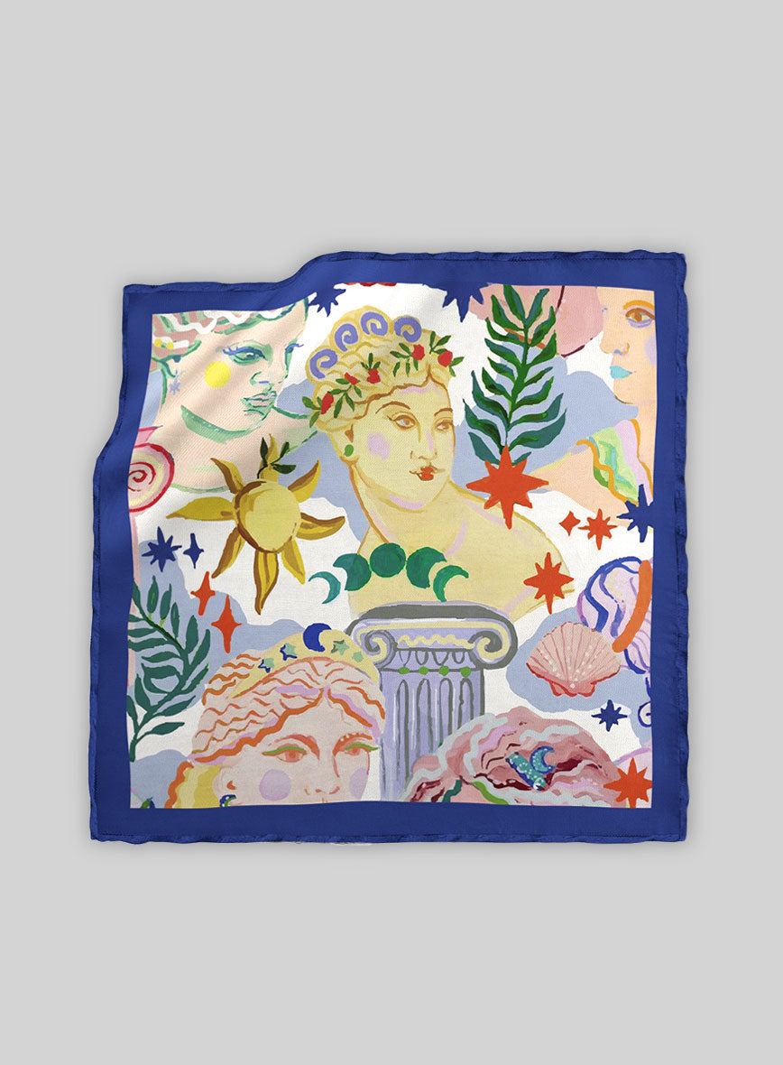 Mythos Silk Pocket Square - StudioSuits
