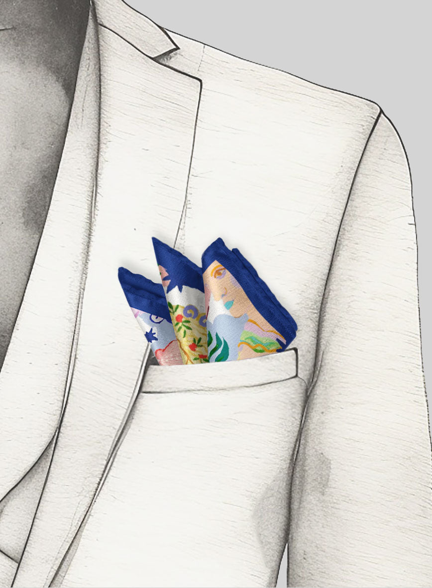 Mythos Silk Pocket Square - StudioSuits