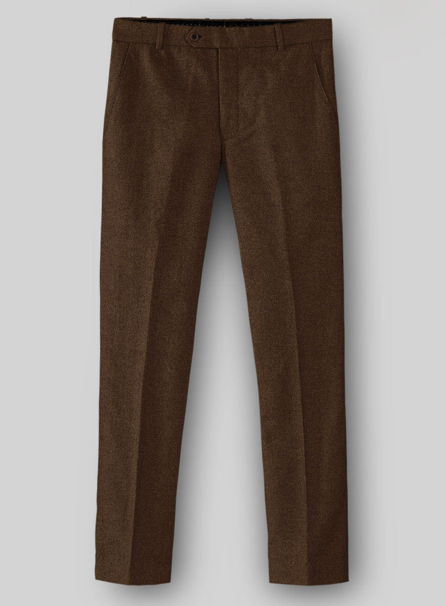 Naples Caffe Brown Tweed Suit - StudioSuits