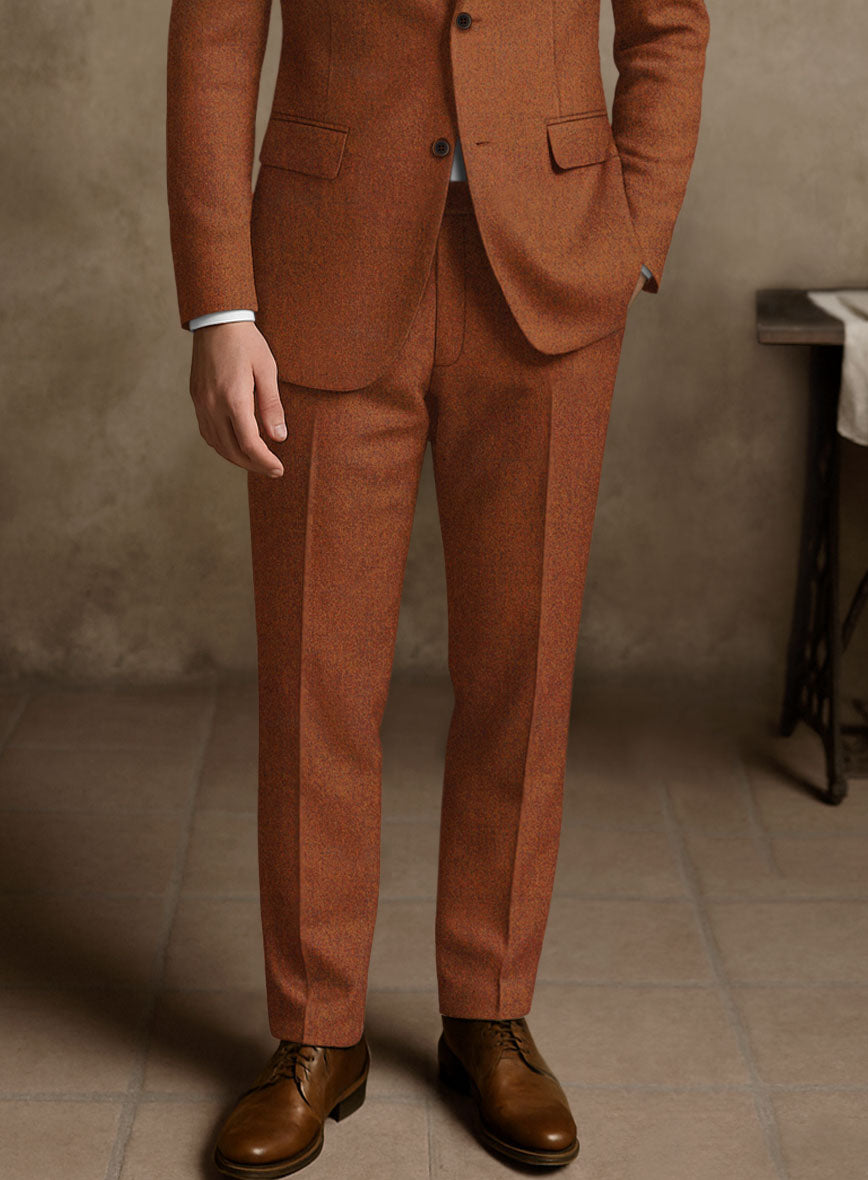 Naples Cosmic Tan Tweed Suit - StudioSuits