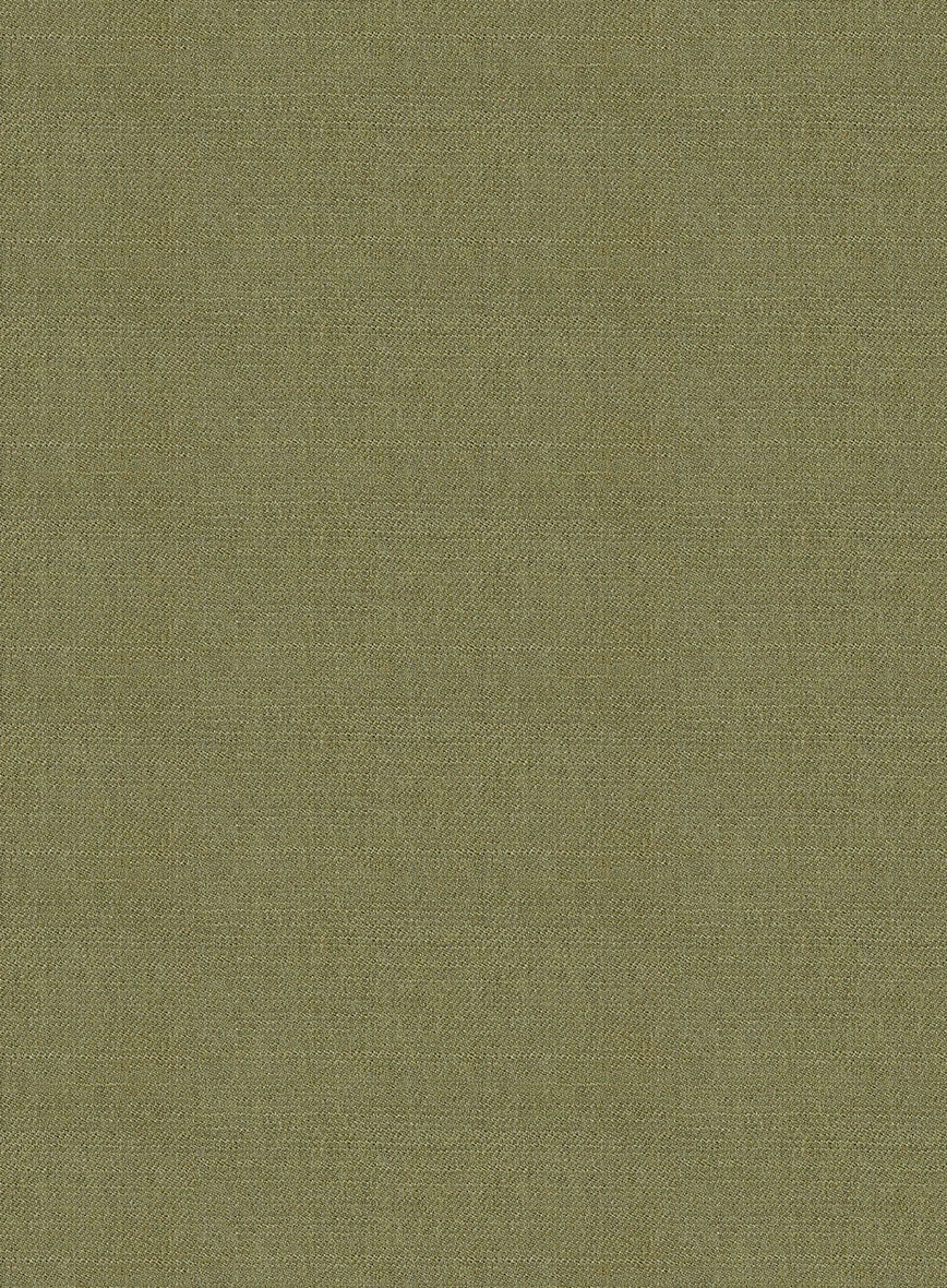 Naples Martini Green Highland Tweed Trousers - StudioSuits