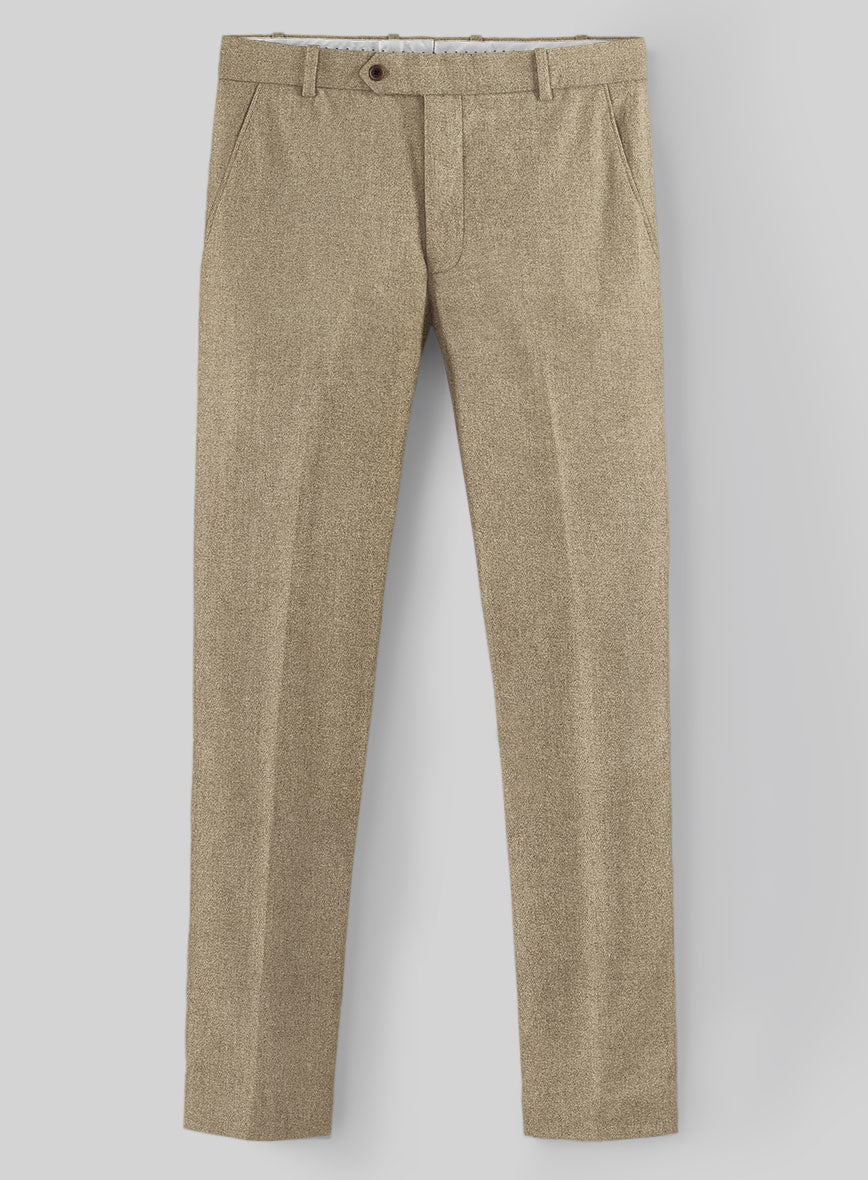 Naples Barista Beige Tweed Suit - StudioSuits