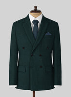 Naples Bello Green Tweed Jacket - StudioSuits