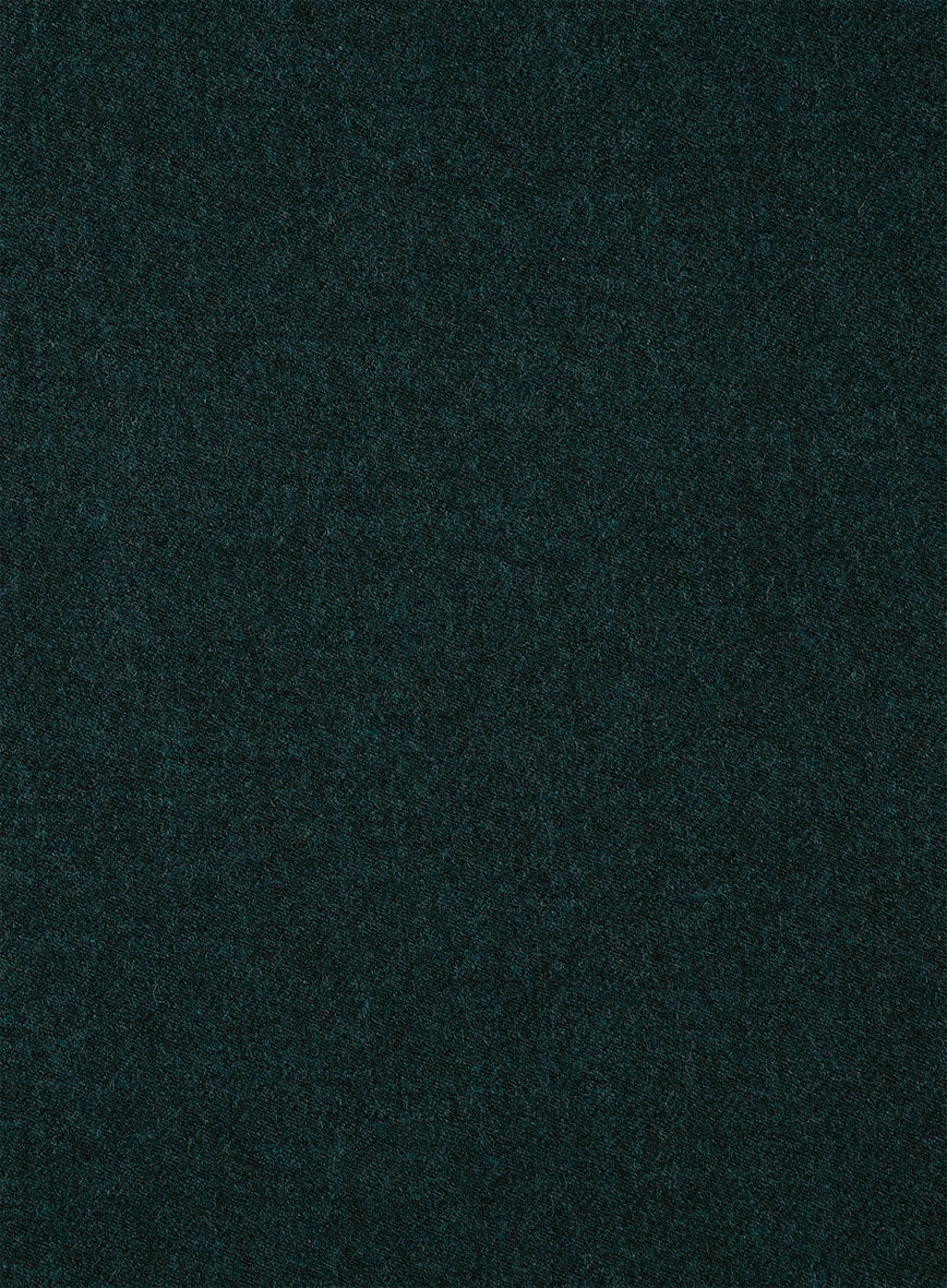 Naples Bello Green Tweed Pea Coat - StudioSuits