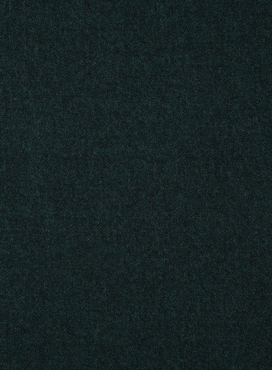 Naples Bello Green Tweed Pea Coat - StudioSuits