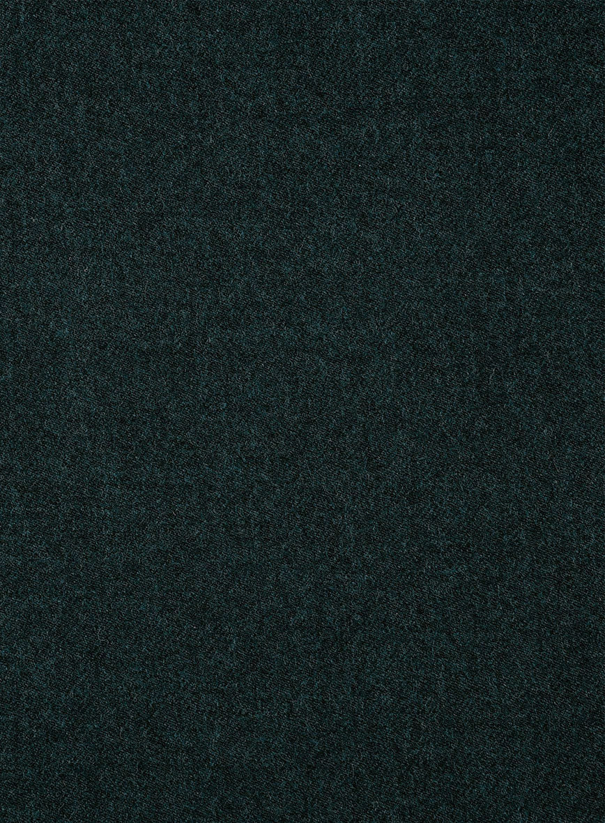 Naples Bello Green Tweed Pea Coat - StudioSuits