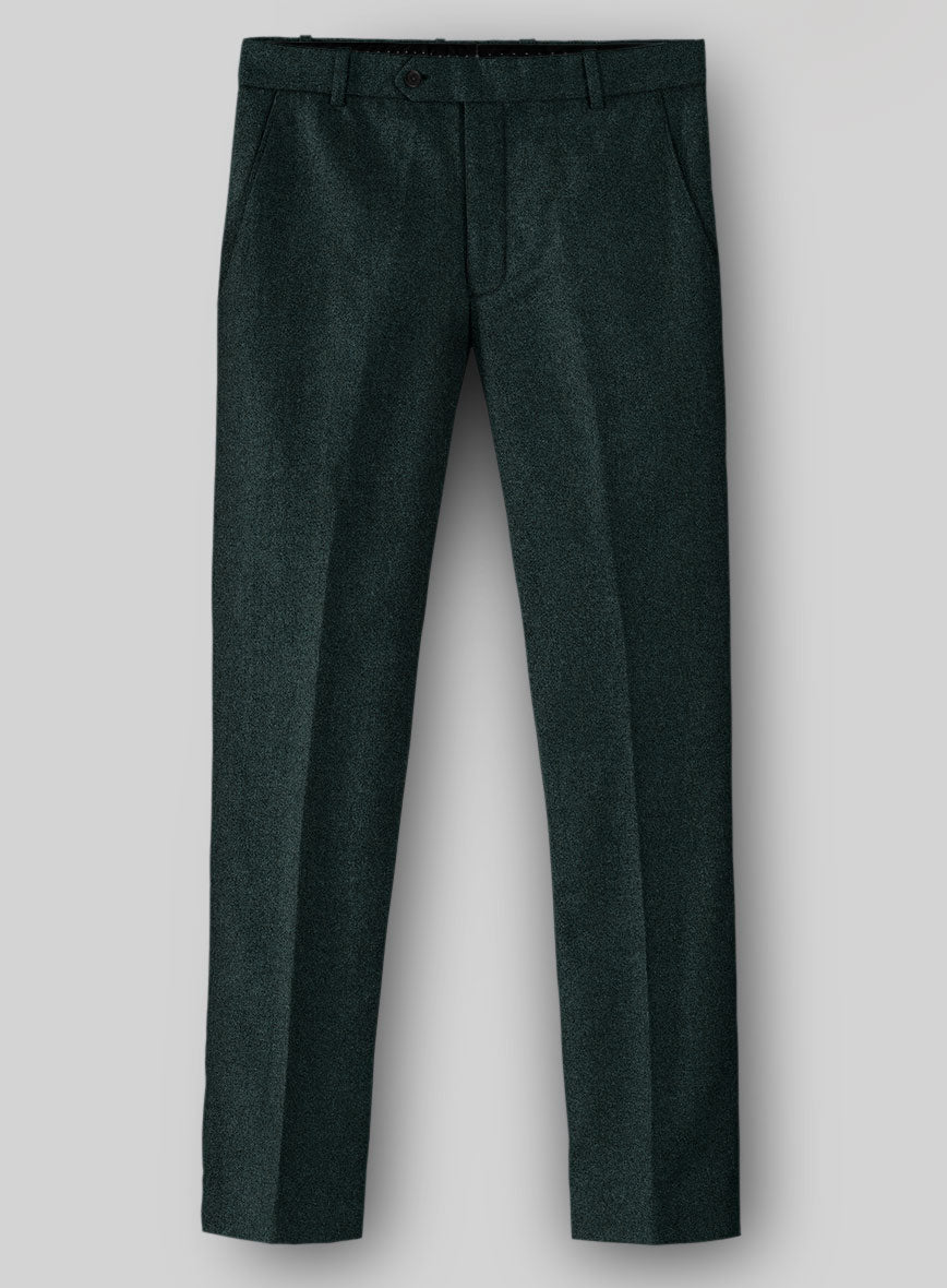 Naples Bello Green Tweed Suit - StudioSuits