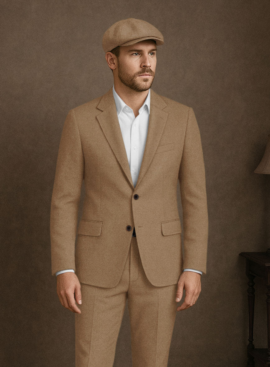 Naples Biscotti Tweed Suit - StudioSuits