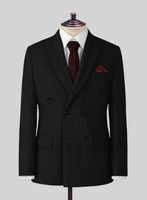 Naples Black Tweed Jacket - StudioSuits